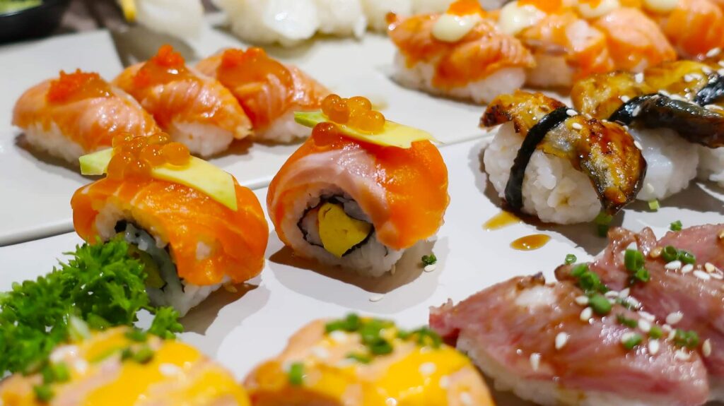 close up of sushi japan food 2026 01 07 23 05 09 utc
